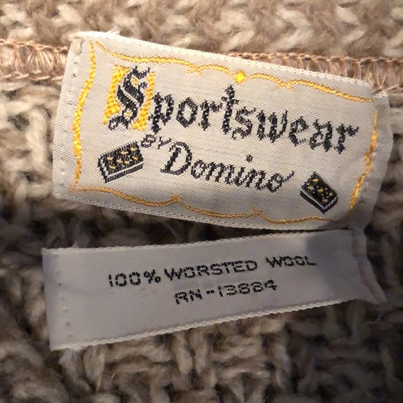 Sportswear by Domino worsted wool sweater - Picture 2 of 5